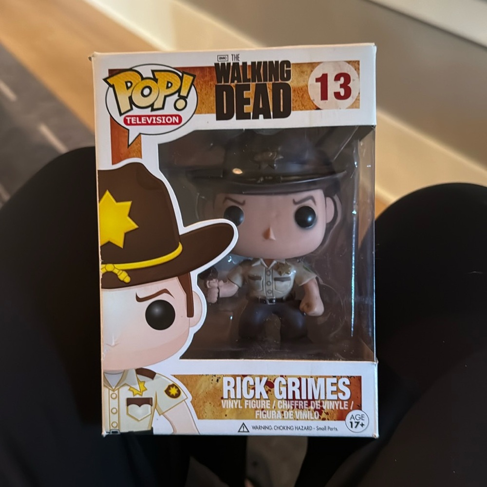 Rick Grimes Funko Pop TV #13
Never Opened